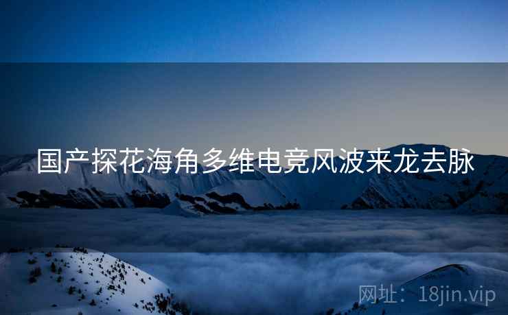 国产探花海角多维电竞风波来龙去脉