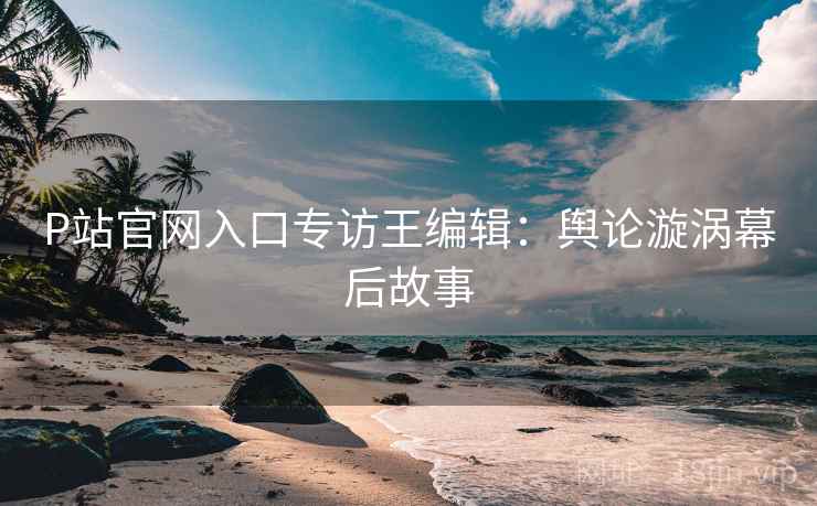 P站官网入口专访王编辑：舆论漩涡幕后故事