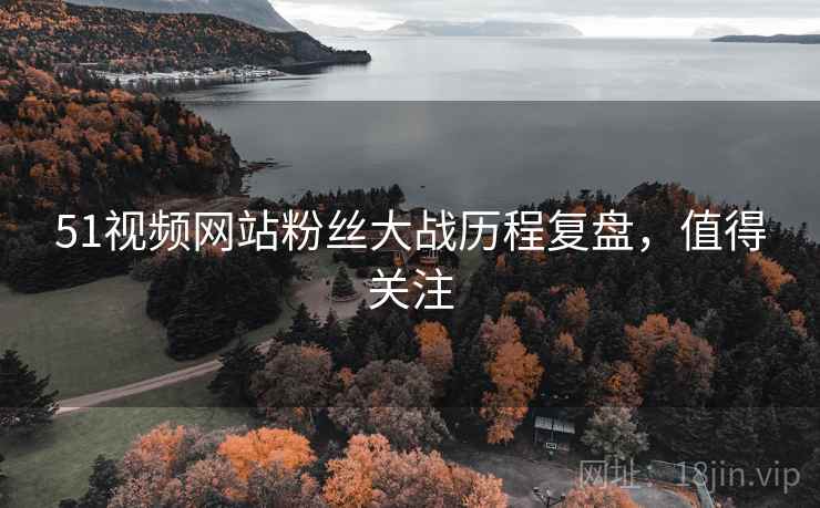 51视频网站粉丝大战历程复盘，值得关注